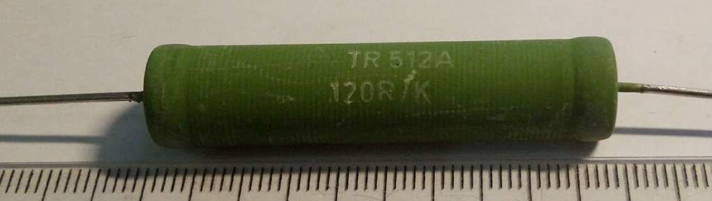TR512 - 120R - rezistor 15W