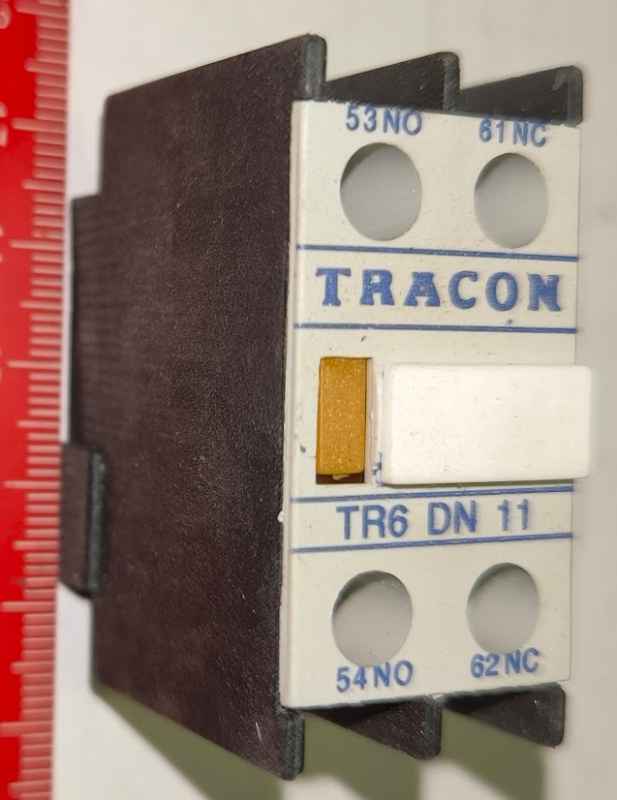 Kontakt pomocný TR6DN11 TRACON  .. cena na dotaz / price on request