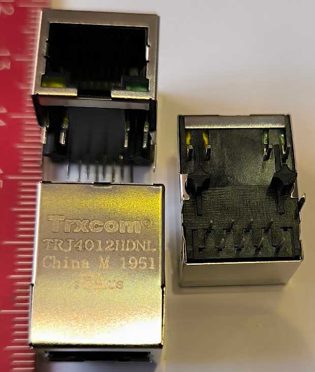 TRJ4012HDNL konektor LAN, 2xLED