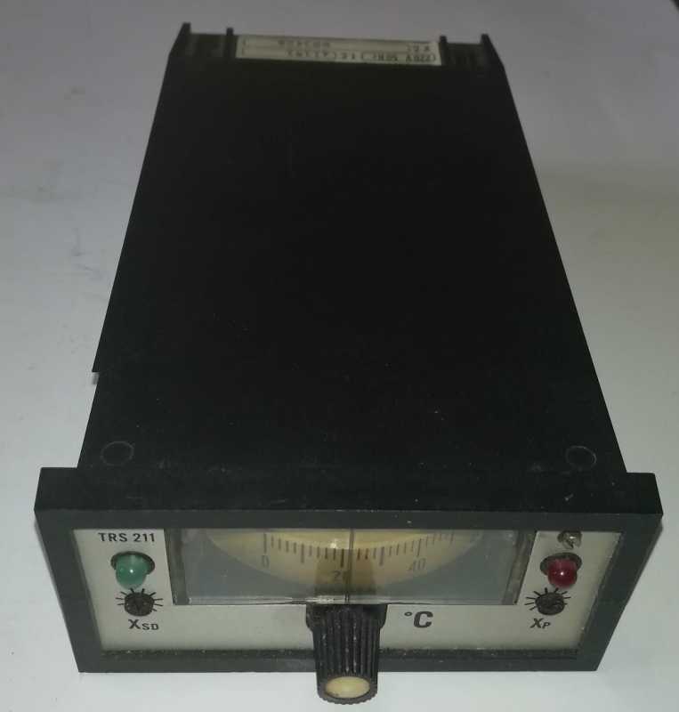 TRS211 - 220V 50Hz - 0-250°C, starší  .. cena na dotaz / price on request