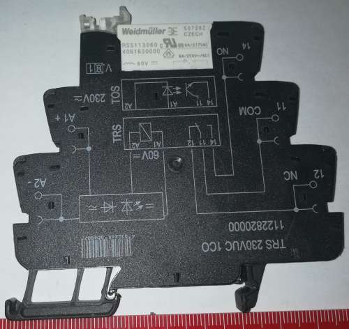Relé WEIDMULLER TRS 230VUC 1CO   .. cena na dotaz / price on request