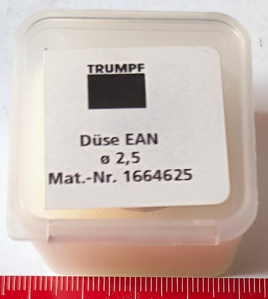 TRUMPF-1664625 - Nozzle EAN d= 2,5mm
