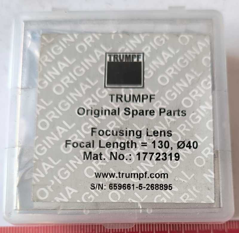 TRUMPF-1772319 - Lens f 130.00 mm, D 40.00 mm   .. cena na dotaz / price on request