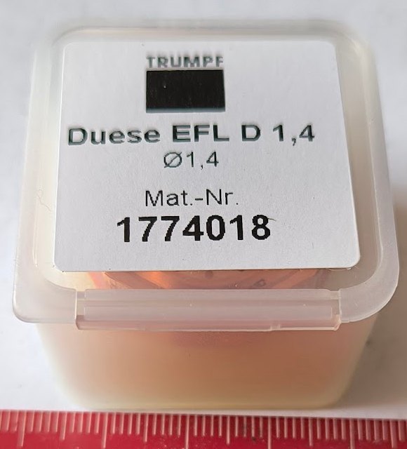 TRUMPF-1774018 - Duese EFL D1,4 fi  1,4   .. cena na dotaz / price on request