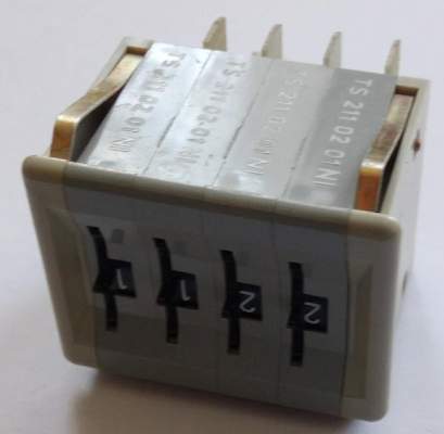 sada 4 x TS2110201 BCD starší  .. cena na dotaz / price on request