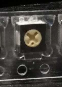 TS53YL501MR10 - Trimmer Resistors - SMD 500ohms 20% SQ POT .. balení 10ks za 60Kč