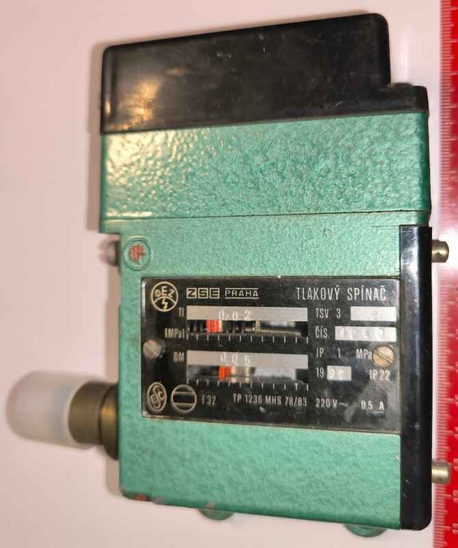 Tlakový spínač TSV 3C Ti 0,02 DM ,05  .. cena na dotaz / price on request