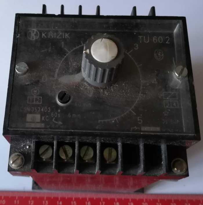 TU60.2  - 3s-60h 110V 50Hz  B Křižík ..   .. cena na dotaz / price on request