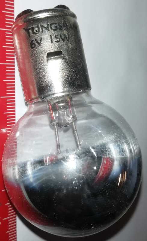 žárovka TUNGSRAM 6V 15W BA20d