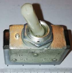 přepínač, CCCP TV1-2, 2 polohy,   .. cena na dotaz / price on request