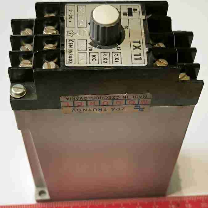 Relé TX11 ZN KC 220V 50Hz 2-20s  T43 (002) .. cena na dotaz / price on request