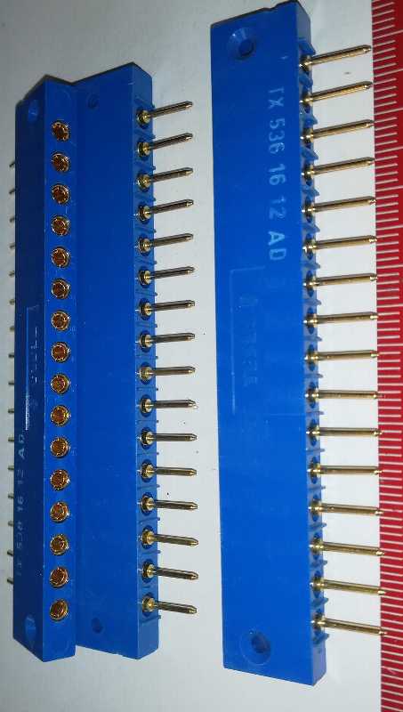 TX5361612  - konektor 16pin Au  .. cena na dotaz / price on request