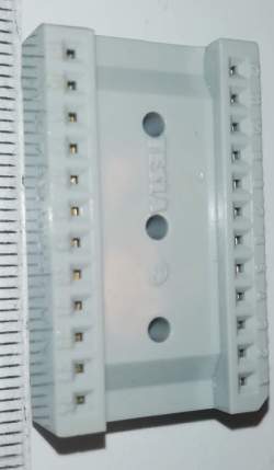 TX7825151 - DIL patice 24 pin 2,54mm zlacená