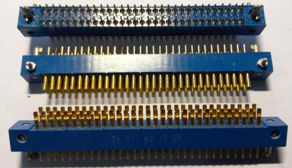 TY5176213 - FRB konektor 62pin modrý   .. cena na dotaz / price on request