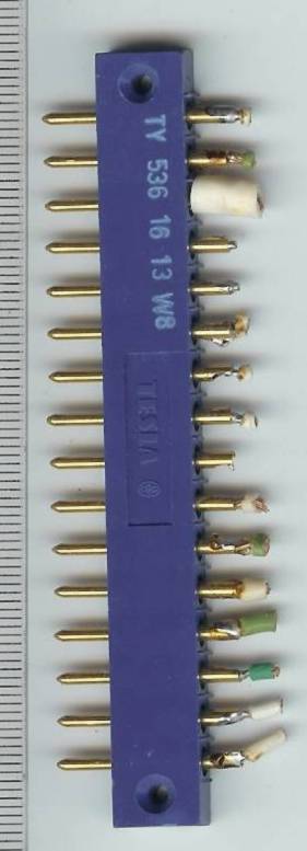 TY5361613 pájený  - konektor 16pin Au  .. cena na dotaz / price on request