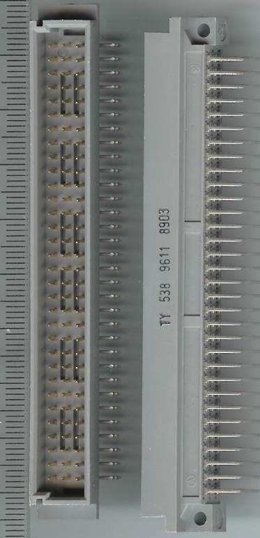 TY5389611 - 3řadý, samec, 96 pin do pl. sp   .. cena na dotaz / price on request