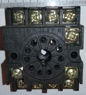 patice 90.17 - 11pin na DIN lištu