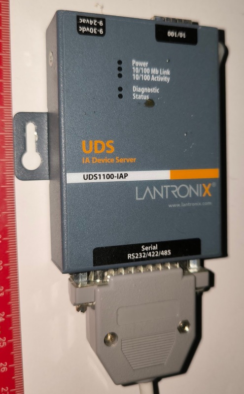 UDS1100-IAP - IA Device Server  .. použitý / used   .. cena na dotaz / price on request