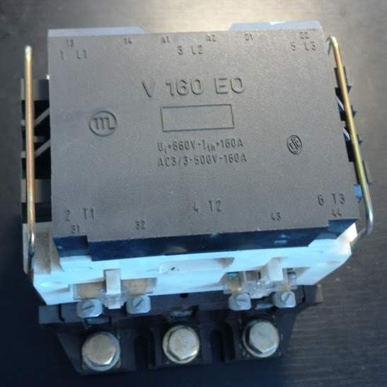 stykač V160EO 220V 50Hz, z demontáže  .. cena na dotaz / price on request