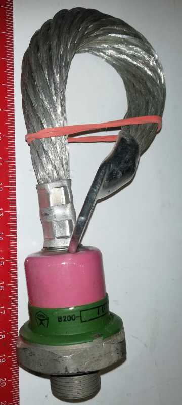 výkonová dioda V200-10 SSSR - В200-10 СССР .. cena na dotaz / price on request