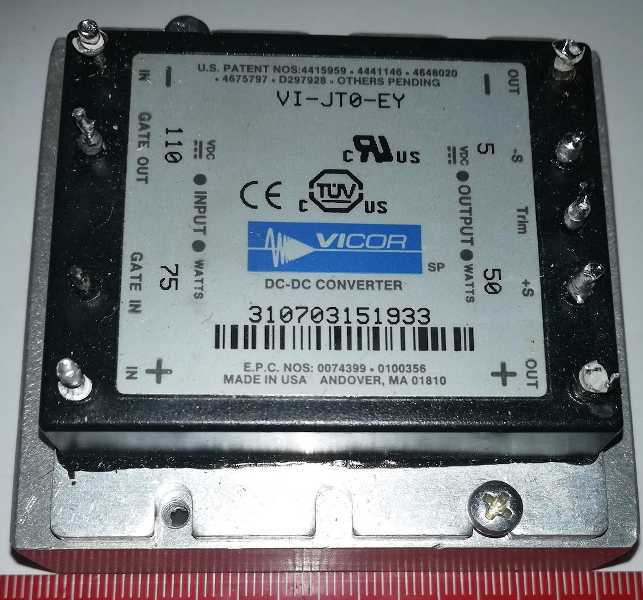 VI-JTO-EY - DC/DC converter VICOR .. použitý / used   .. cena na dotaz / price on request