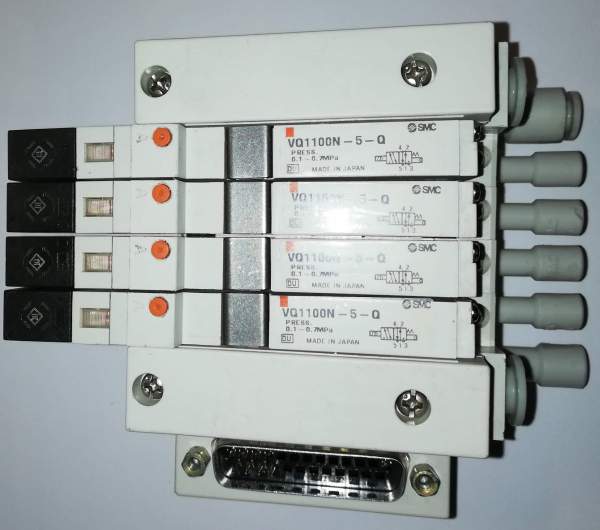 VQ1100N-5-Q SMC Solenoid Valve Assembly .. použitý / used .. cena na dotaz / price on request