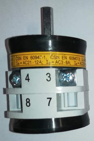 VS10-1103A8 - přepínač 10A 380V OBZOR,