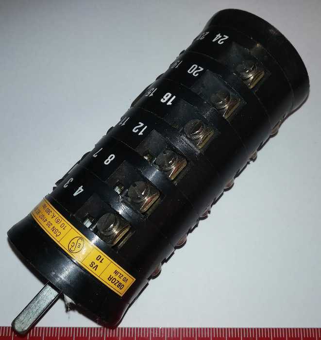 přepínač VS10-2534-C8, OBZOR