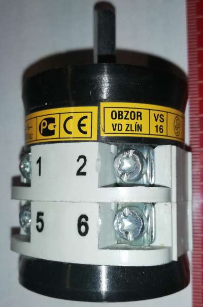 přepínač VS16-1103A8, OBZOR, nový