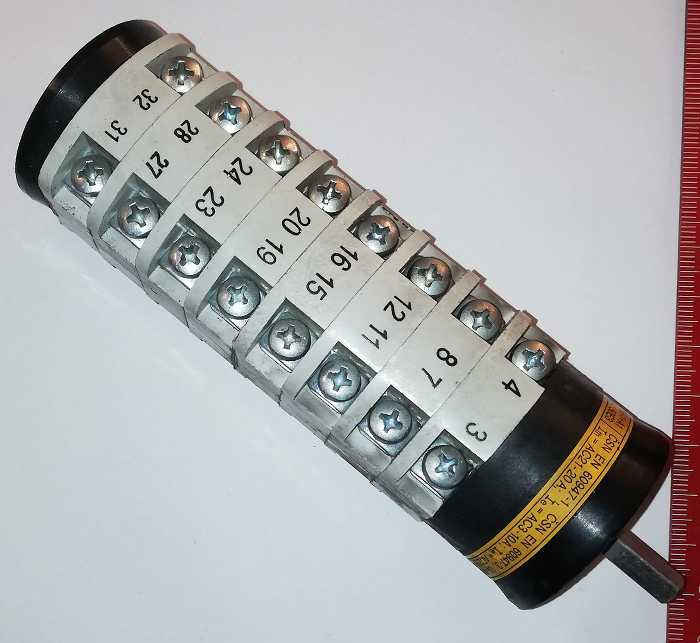 přepínač VS16-2258-D4, OBZOR