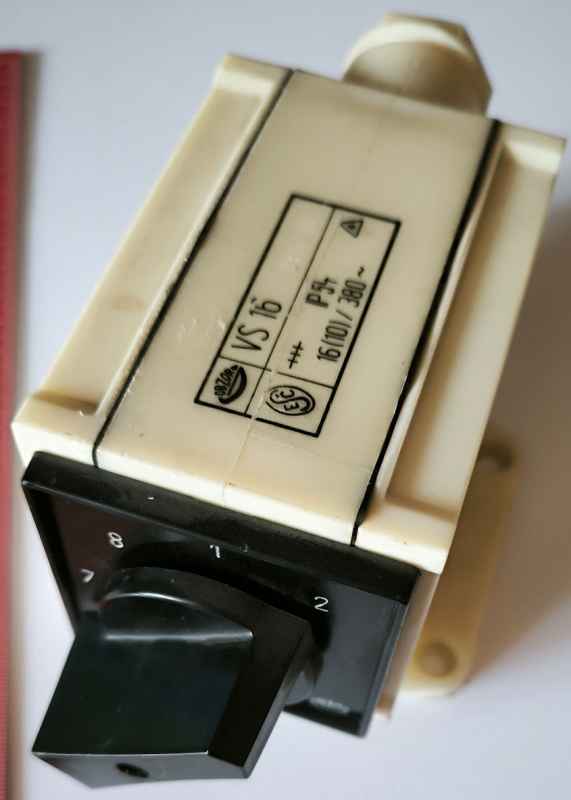 přepínač VS16-2851-A8 v krabičce ,  OBZOR  .. cena na dotaz / price on request