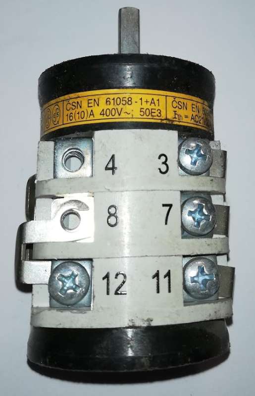 není skladem - přepínač VS16-8151-B4, OBZOR , z demontáže