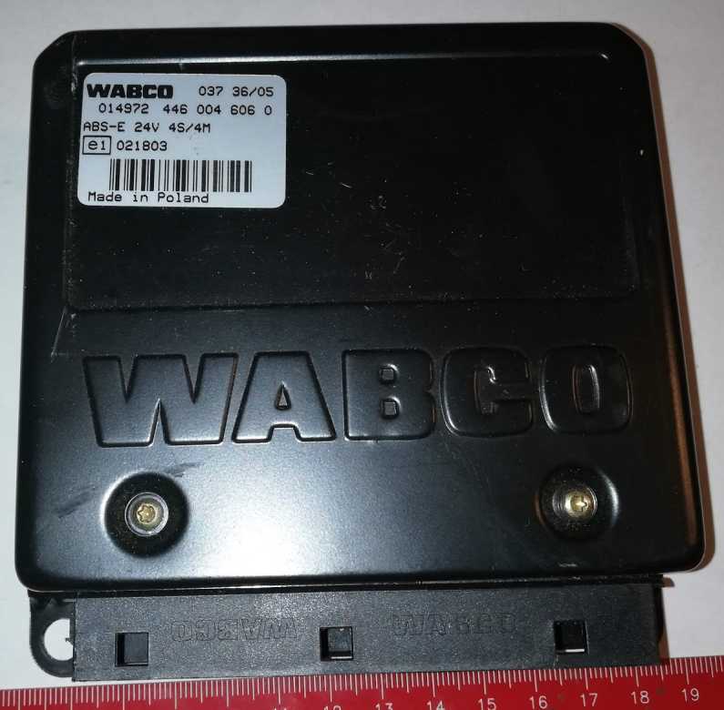 WABCO ABS-E 24V 4S/4M 014972 4460046060 ..  netestován