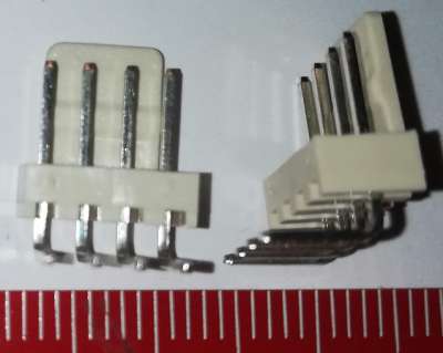 WF04RA - konektor 4pin do DPS