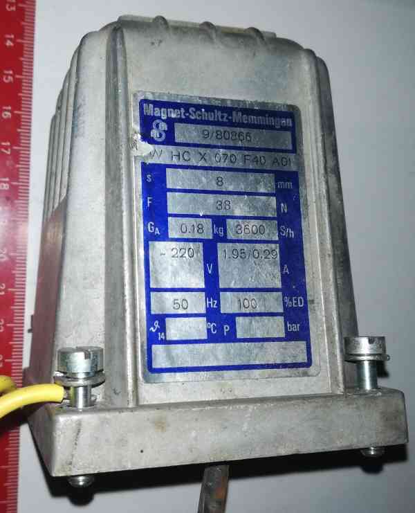 elektromagnet WHCX070F40A01 220Vac  .. cena na dotaz / price on request