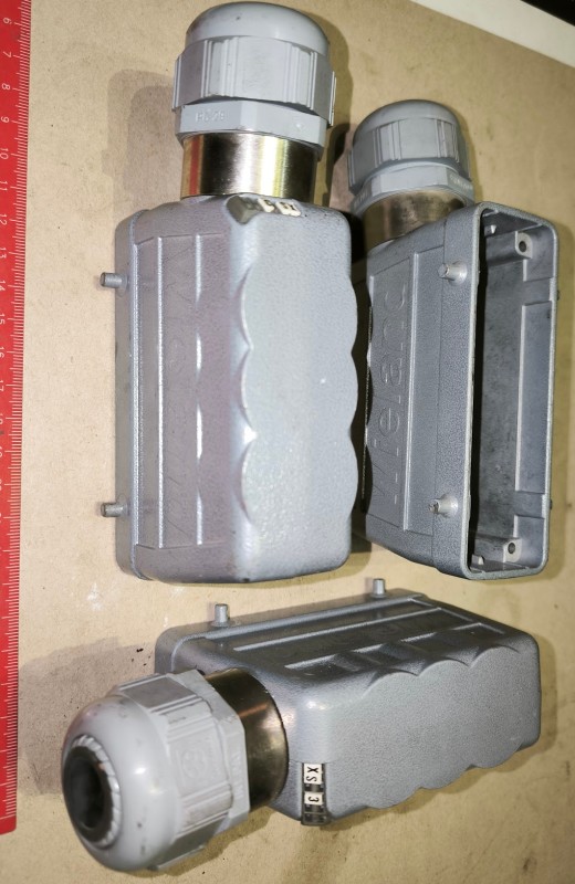 CONNECTOR HOUSING 120X40  WIELAND, neupřesněný typ .. použitý / used .. provedení dle foto (014)