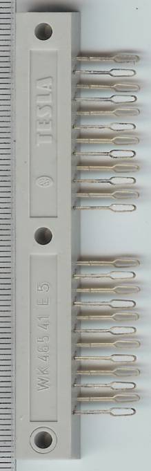 WK46541 - 24 pin, osazeno 24pin, Ag kontakty.. cena na dotaz / price on request