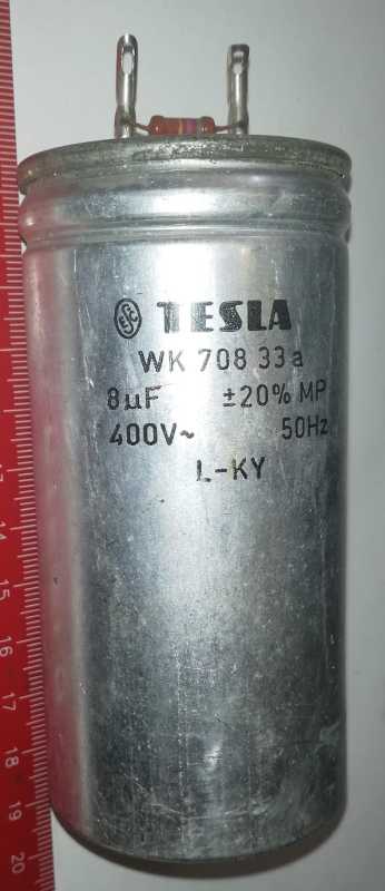 WK70833a 8uF TESLA