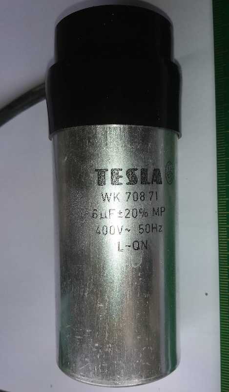 WK70871 - Motorový kondenzátor 6uF/400V/50Hz