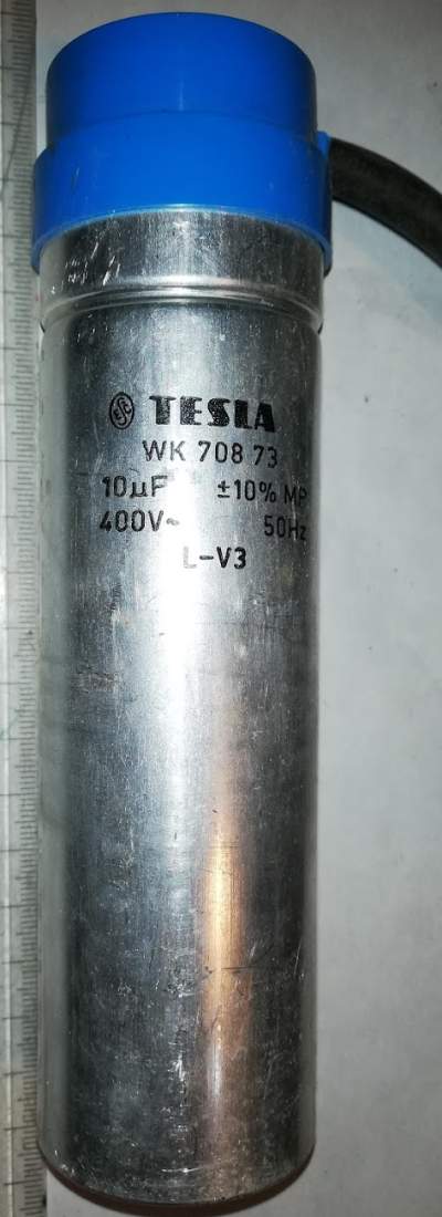 WK70873 10u / 400V 50Hz, starší z demontáže