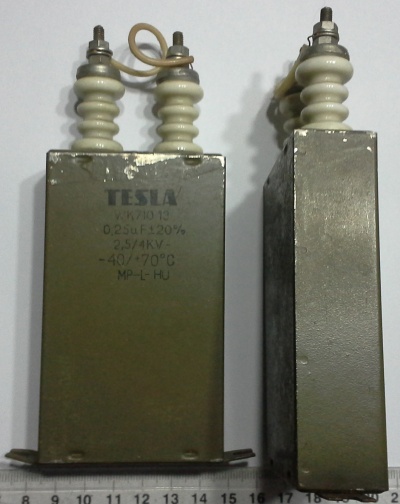 WK71013 - 0,25uF  20% 2,5/4kV  .. cena na dotaz / price on request