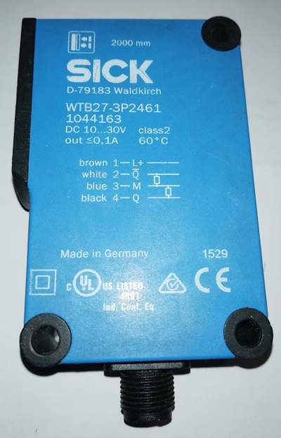 WTB27-3P2461 - Compact photoelectric sensors W27-3 - 1044163 - SICK  .. použitý / used .. cena na dotaz / price on request