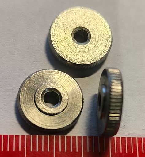 WURTH-0387-3 - matice M3 drážkovaná, DIN467 A2 .. balení 100ks