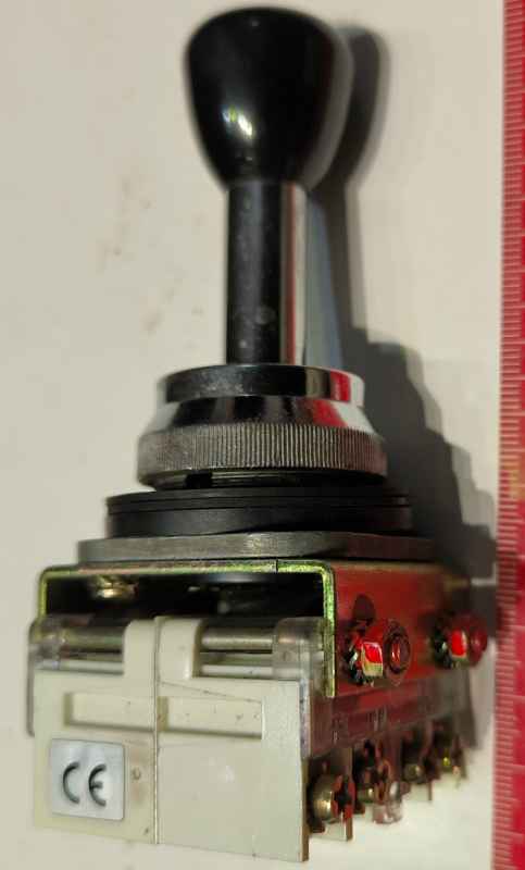 XD2-AC201 - Spínač s pákovým ovladačem, řada: XD2 IP40 2osý 230V SPST .. cena na dotaz / price on request