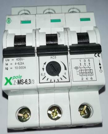 Z-MS-6,3/3 - Motorový spouštěč