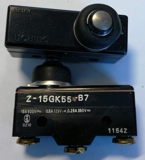 mikrospínač OMRON Z-15GK55-B7   .. cena na dotaz / price on request
