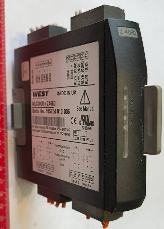 MLC9000+Z4660 WEST Temperature Control System  .. použitý / used .. cena na dotaz / price on request