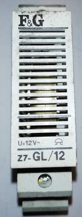 Z7-GL/12 F&G 12Vac  .. cena na dotaz / price on request