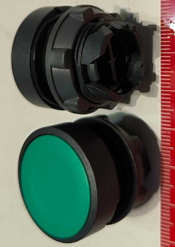 Hlavice stiskací ZB5AA3 zelená