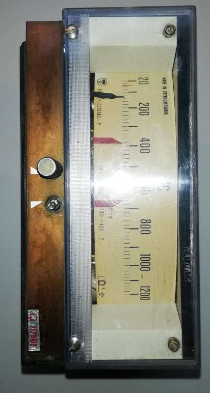 ZEPARIS-41732 6110074  20-1200°C, poškozený, na opravu